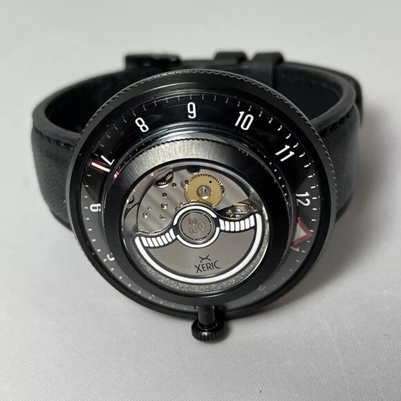 Men's Xeric Invertor Automatic Black Red Limited Edition Automatic Watch WR 3ATM - Picture 9 of 10